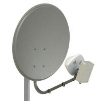 Офсетный  облучатель диапазона 1525-1575 МГц с левой поляризацией - AX-1500 OFFSET BOX