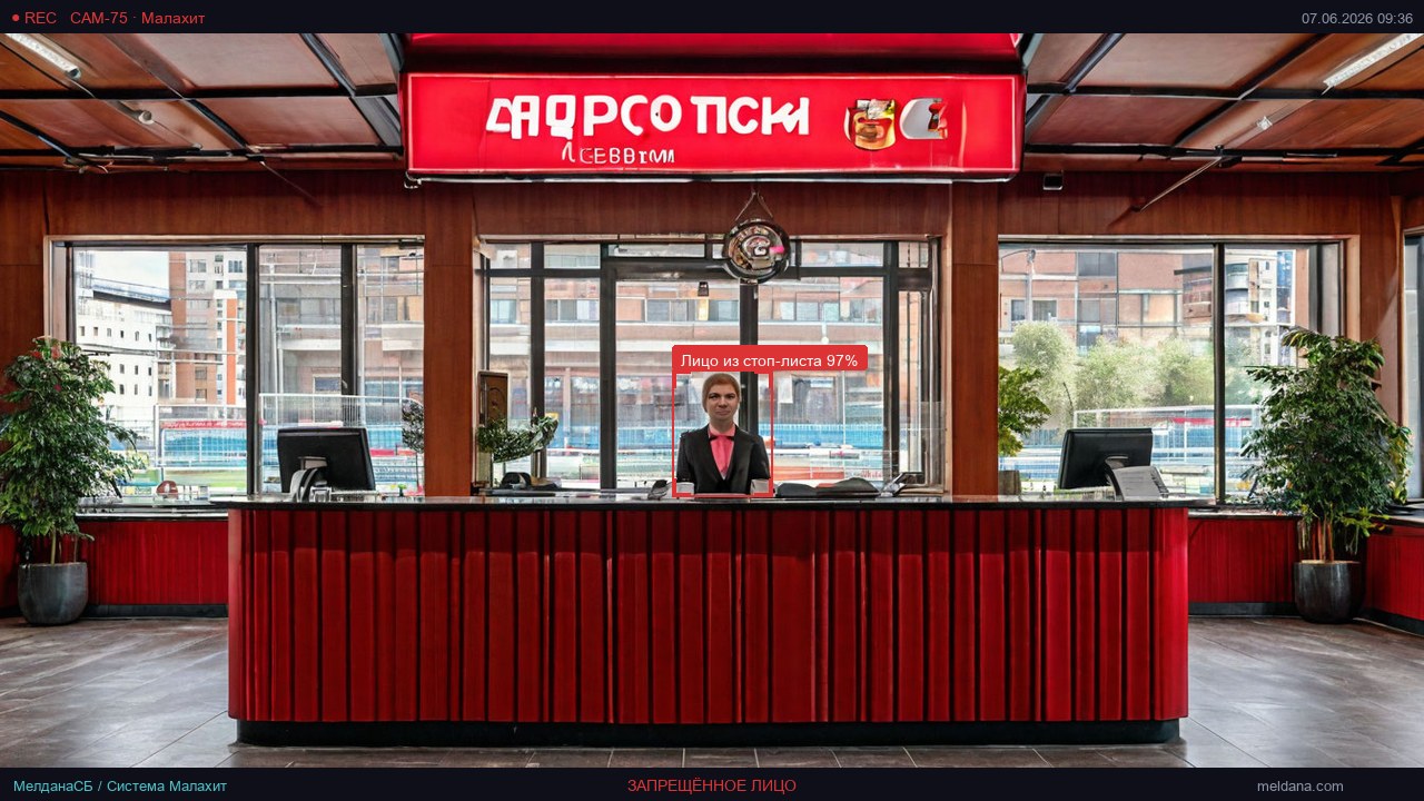 Детекция запрещённых лиц на стадионе в Архангельске — от 4 200 ₽/стадион/мес