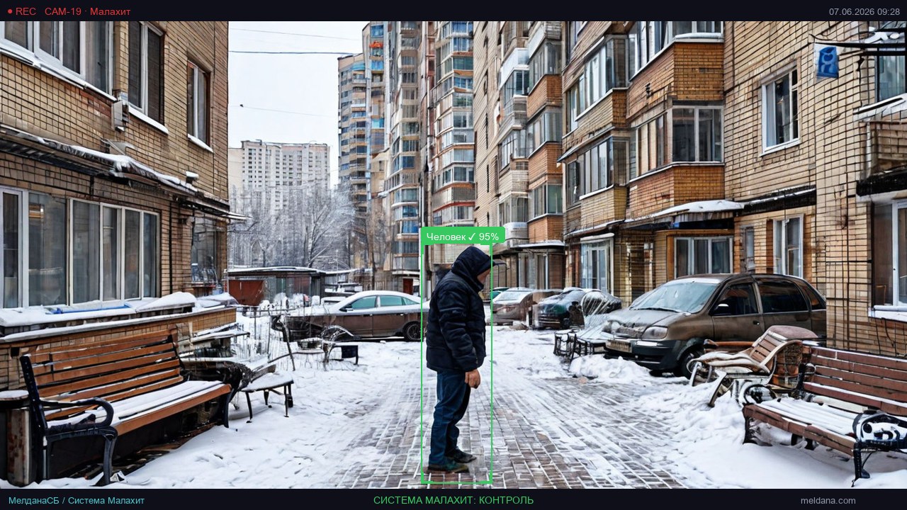 AI-детекция вторжения в техническое помещение ЖК